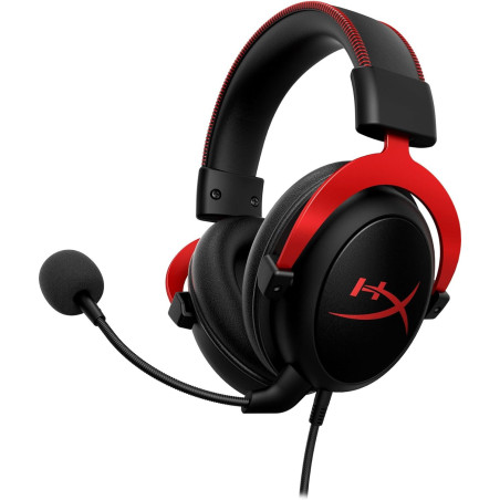 Casque de jeu HyperX Cloud II - PC/PS4/Mac, Rouge