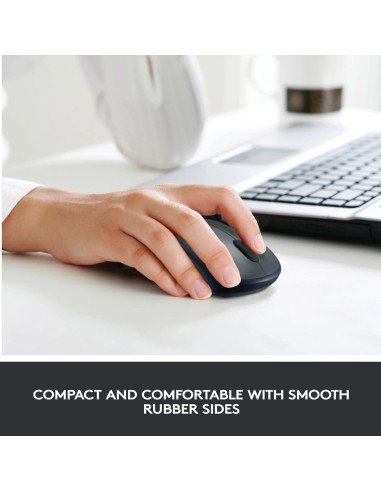 Logitech M235 Souris Sans Fil, 2.4GHz avec Récepteur USB Unifying, Suivi Optique 1000 PPP, Pile 12 Mois, Compatible avec PC,