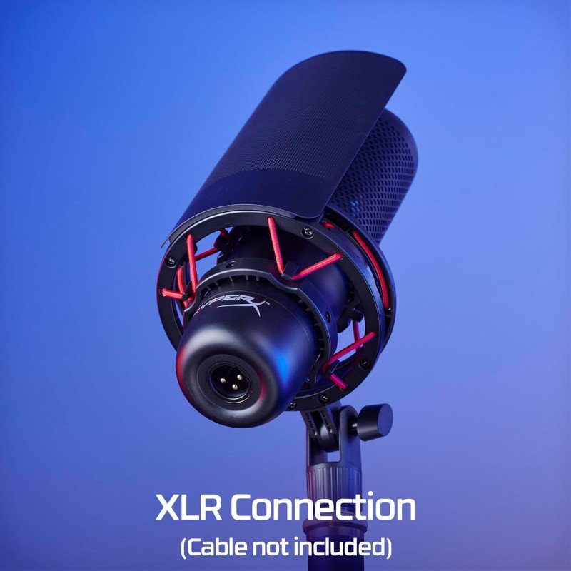 HyperX ProCast : Microphone XLR à grand diaphragme