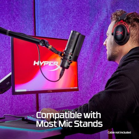 HyperX ProCast : Microphone XLR à grand diaphragme