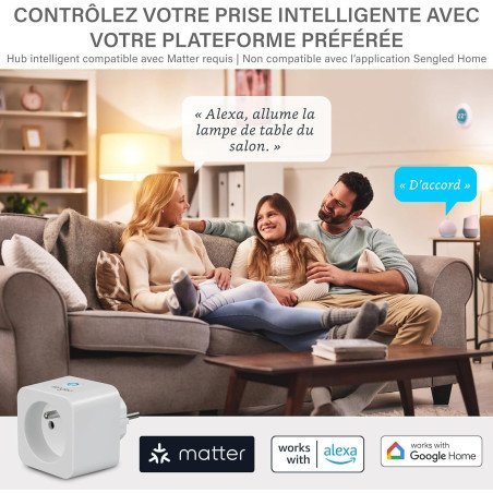 Sengled Smart Switch : appareil compatible Matter et Alexa
