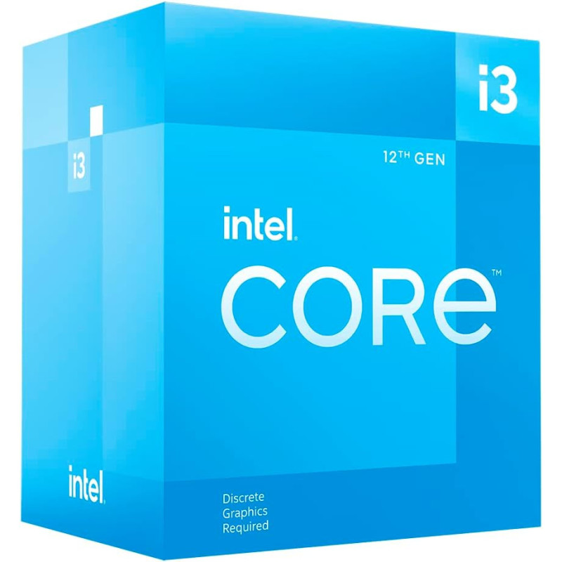 Intel i3-12100F : Processeur 4,30 GHz pour PC de bureau