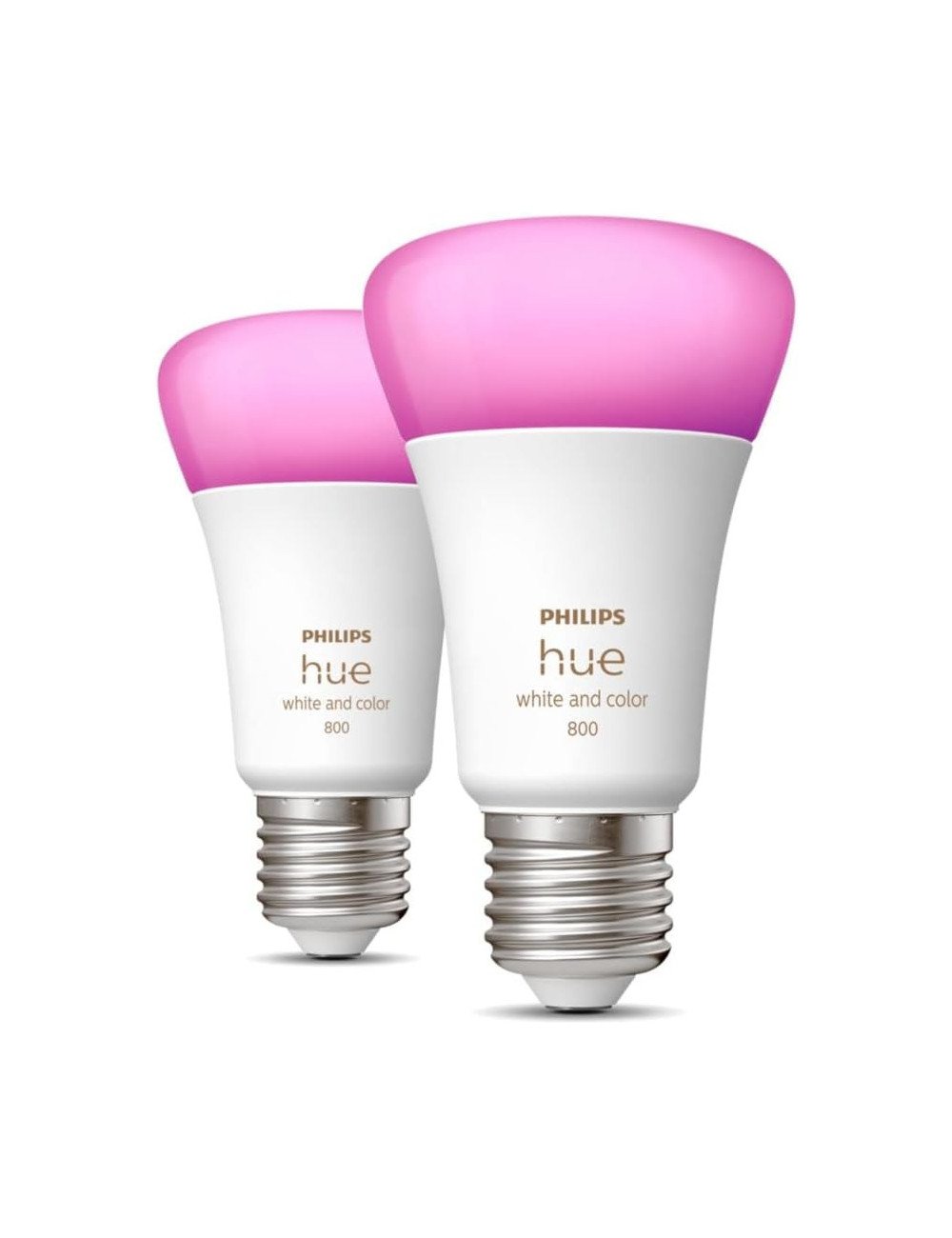 Ampoules Philips Hue E27 LED Ambiance - Solutions d'éclairage intelligent