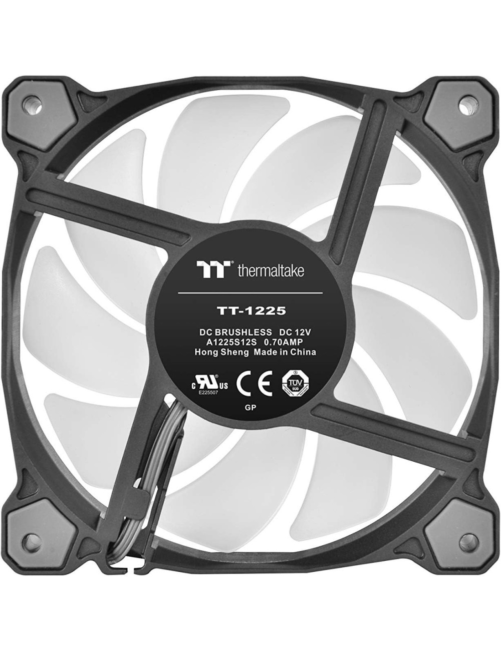 Thermaltake Pure A12 LED Rouge - Ventilateur en Pack Unique