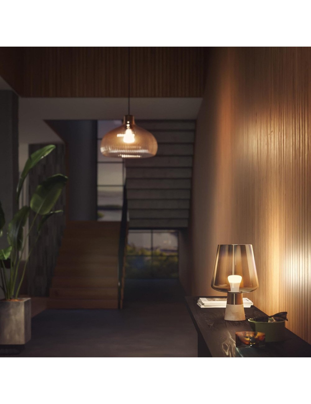 Ampoules LED Philips Hue E27 blanches - Équivalent 60W, 800 lumens