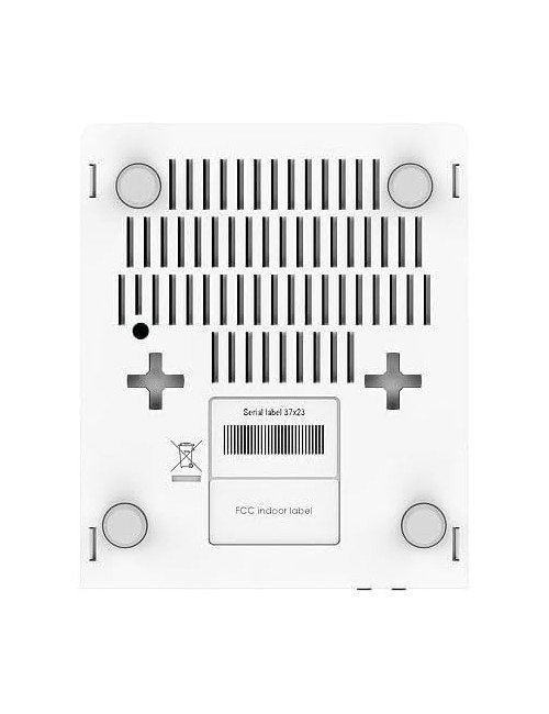 MikroTik Hex PoE Routeur pour Starlink - Hub Switch Blanc