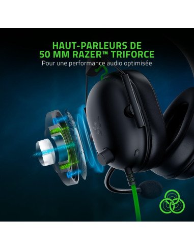 Razer BlackShark V2 X - Casque Gaming Esports 7.1