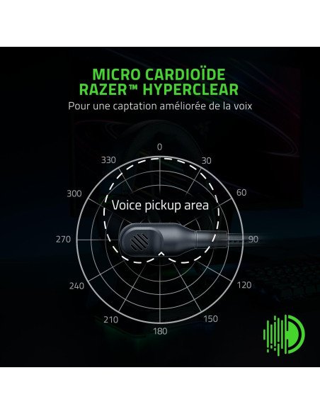 Razer BlackShark V2 X - Casque Gaming Esports 7.1