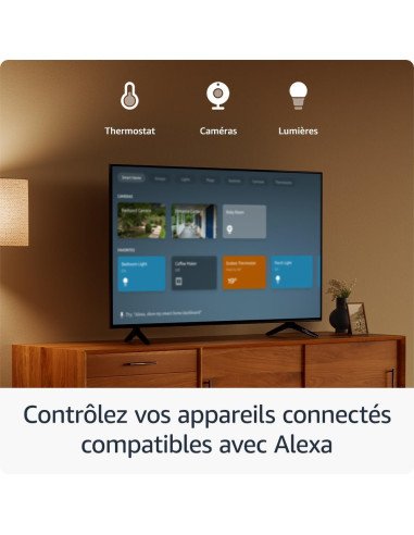 Amazon Fire TV Stick HD  télécommande vocale Alexa