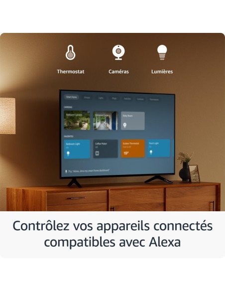 Amazon Fire TV Stick HD  télécommande vocale Alexa