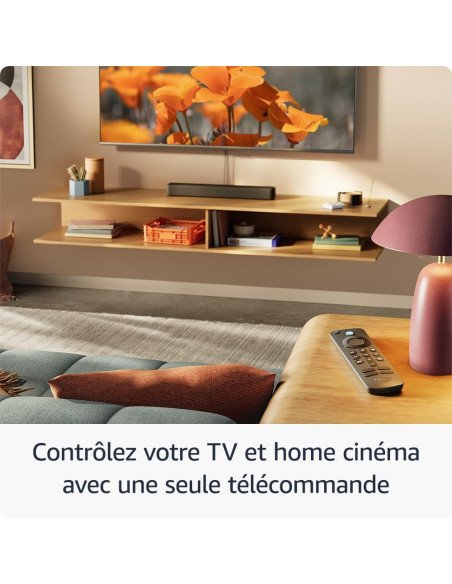 Amazon Fire TV Stick HD  télécommande vocale Alexa