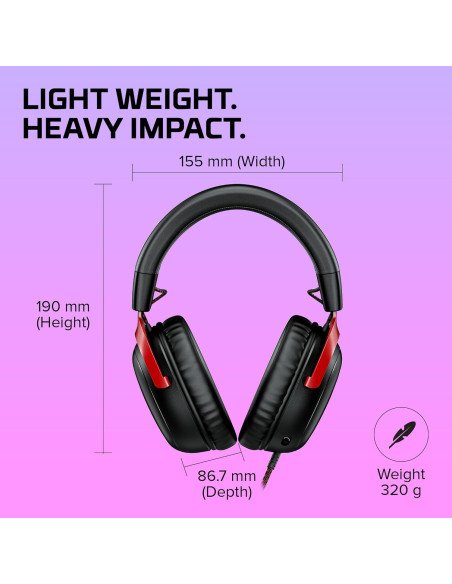 HyperX Cloud III Black redHyperX Cloud III Black Red