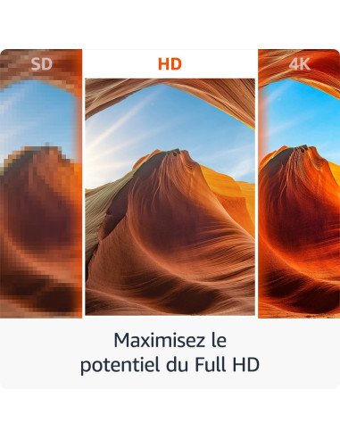 Amazon Fire TV Stick HD  télécommande vocale Alexa