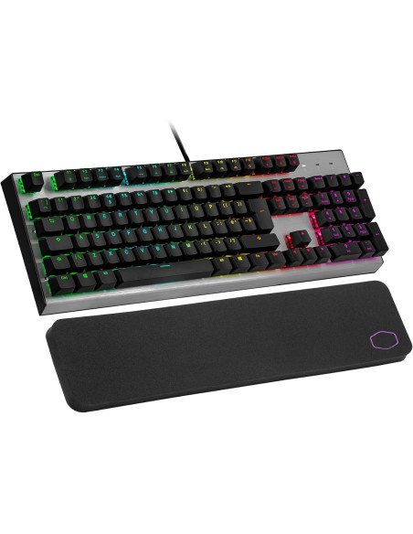 Cooler Master CK351 Full Size USB-A Gaming Keyboard, Red Switch, DE Layout - QWERTZ