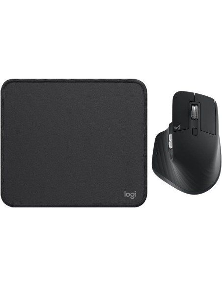 Logitech Mouse Pad - Studio Series, Computer Mouse Pad, Non-Slip Rubber Base, Easy Slip, Splash-Resistant, Durable, Portable,